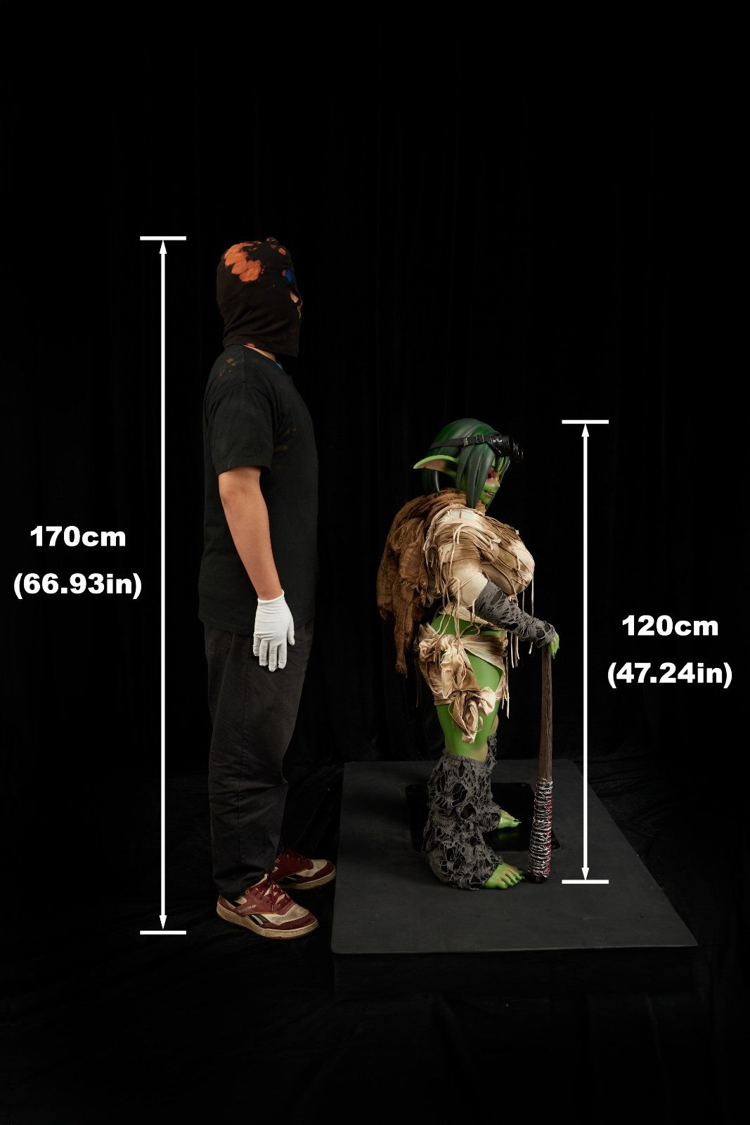 120cm (3ft11") Green Goblin Silicone Sex Doll - H-J Cup – Barza