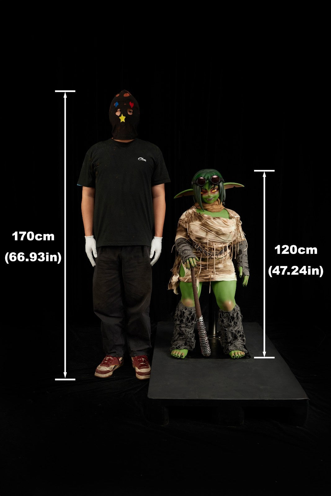120cm (3ft11") Green Goblin Silicone Sex Doll - H-J Cup – Barza