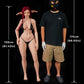 156cm (5ft1") F-Cup Ultra-Lightweight Silicone Sex Doll – Bina ULW SiU156