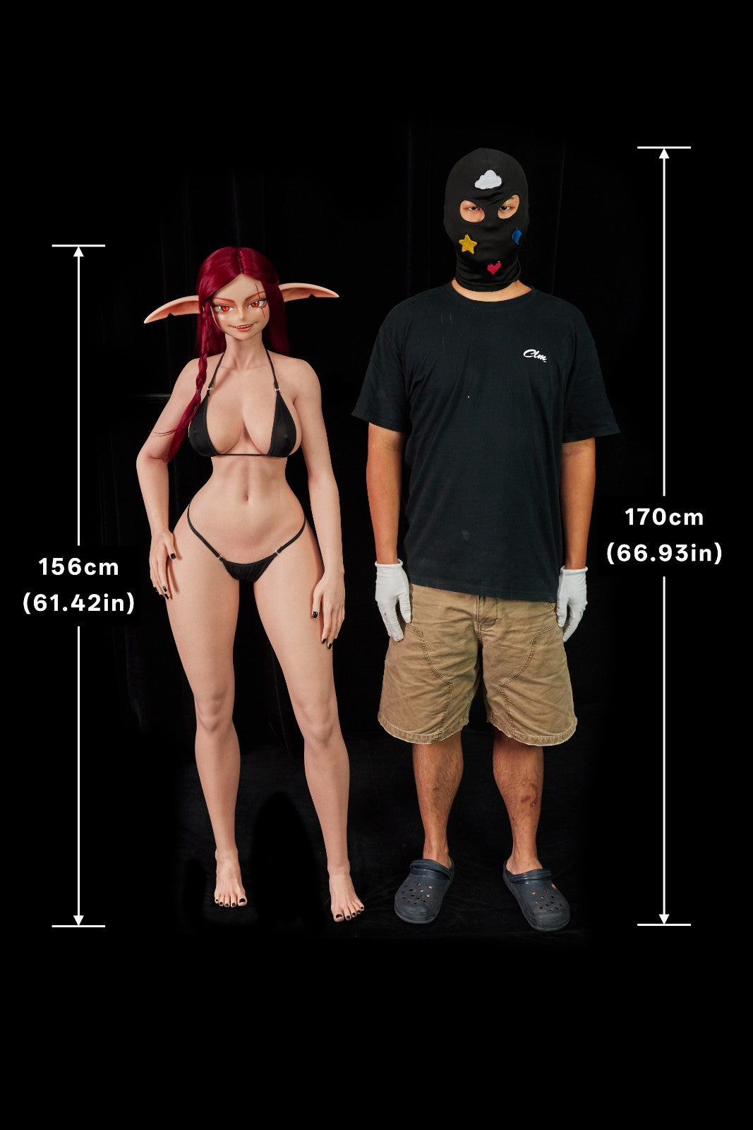 156cm (5ft1") F-Cup Ultra-Lightweight Silicone Sex Doll – Bina ULW SiU156