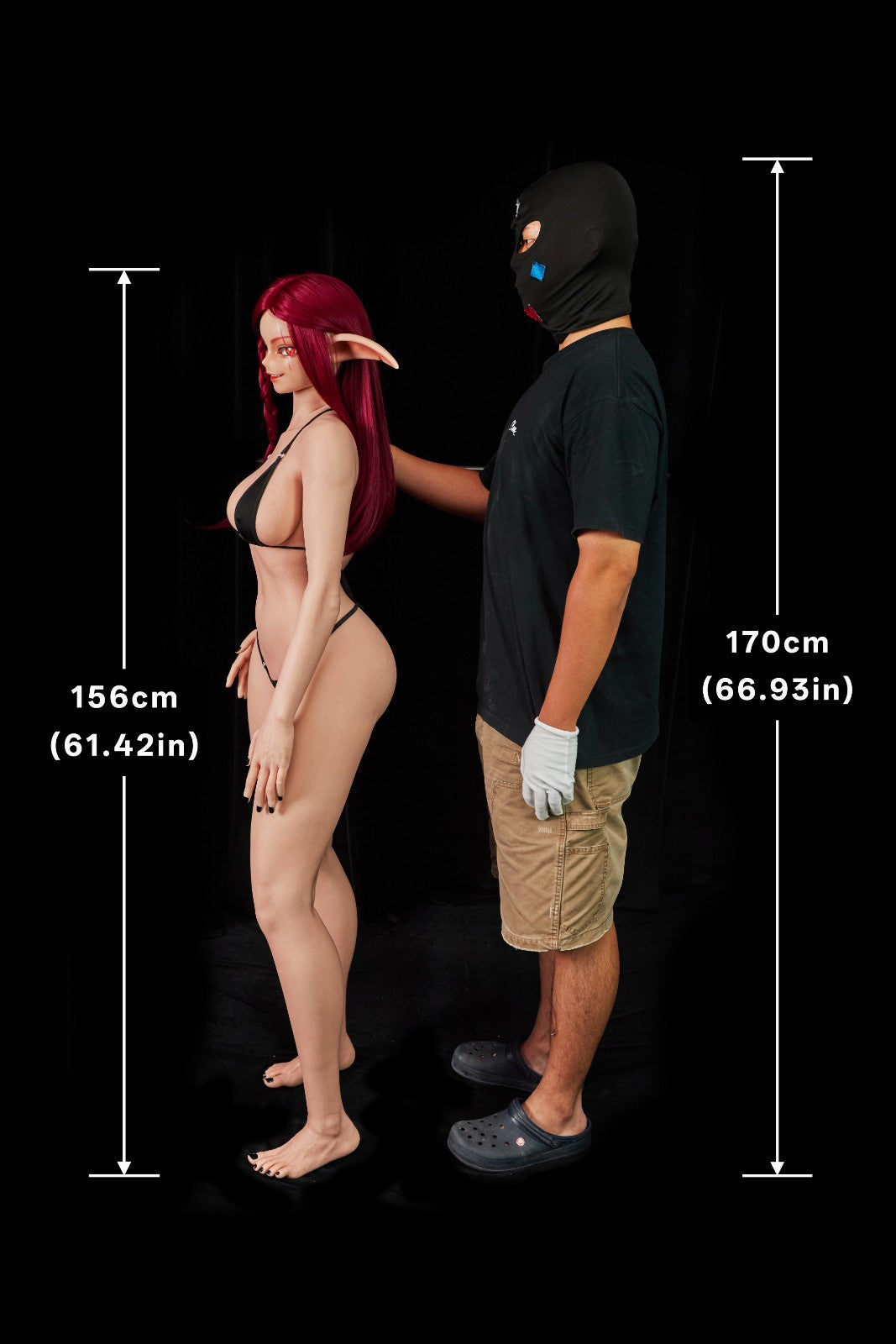 156cm (5ft1") F-Cup Ultra-Lightweight Silicone Sex Doll – Bina ULW SiU156