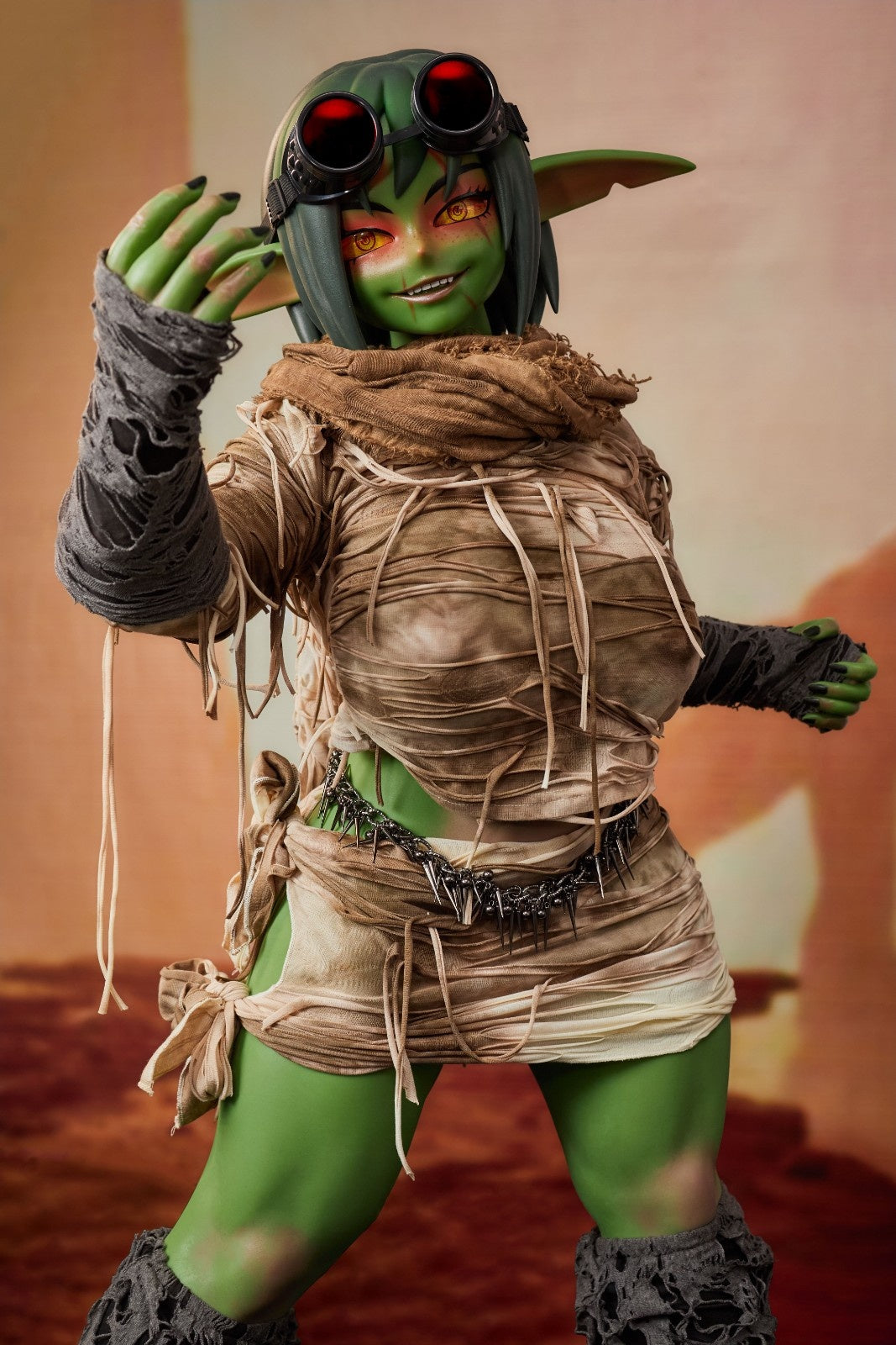120cm (3ft11") Green Goblin Silicone Sex Doll - H-J Cup – Barza