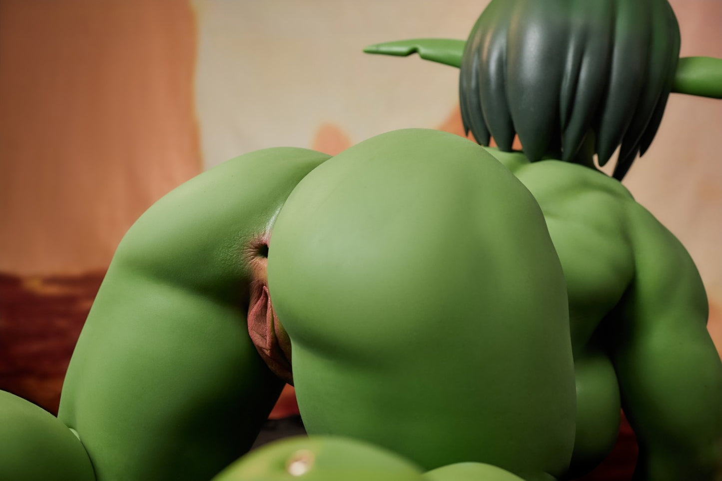 120cm (3ft11") Green Goblin Silicone Sex Doll - H-J Cup – Barza