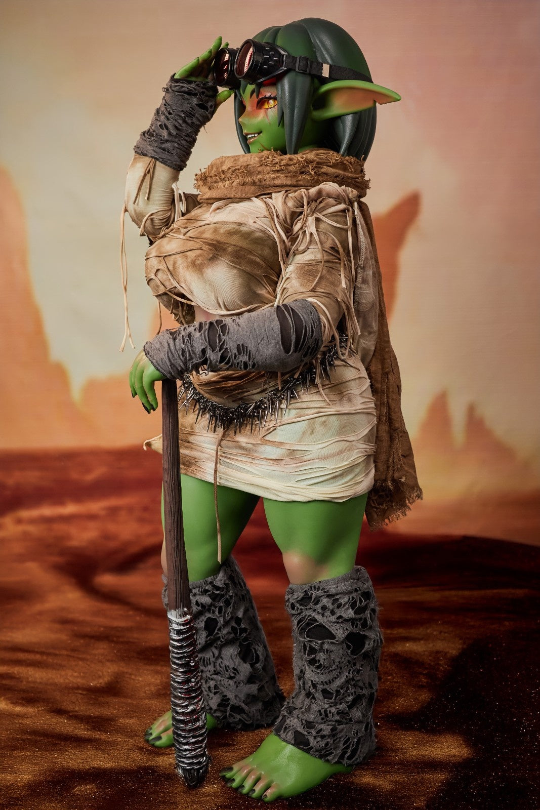 120cm (3ft11") Green Goblin Silicone Sex Doll - H-J Cup – Barza