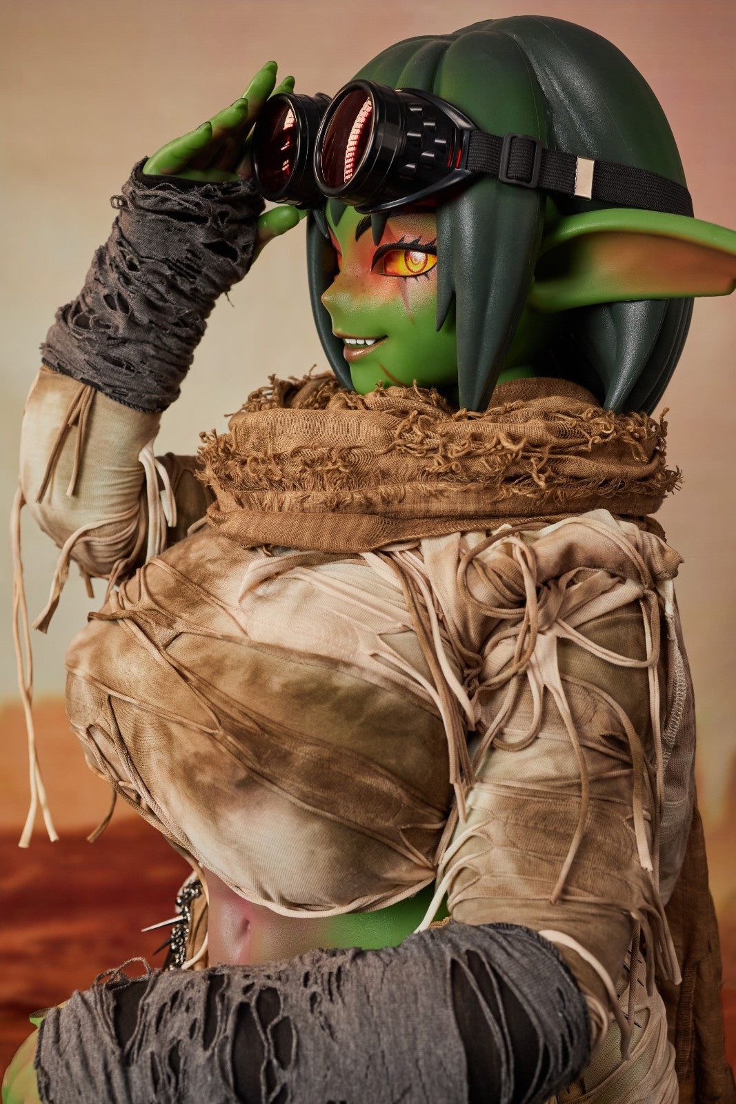 120cm (3ft11") Green Goblin Silicone Sex Doll - H-J Cup – Barza