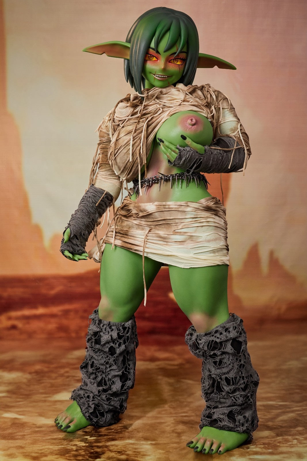 120cm (3ft11") Green Goblin Silicone Sex Doll - H-J Cup – Barza