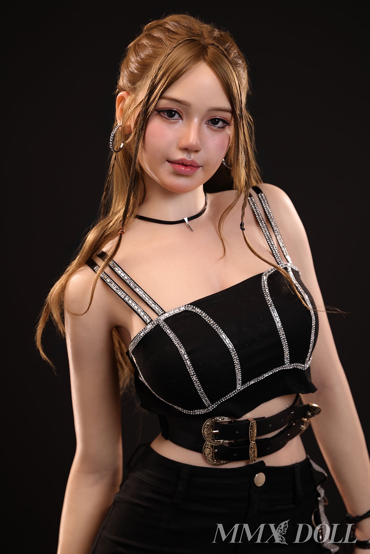 163cm (5ft4") Asian with Golden Hair Silicone Sex Doll - D-Cup – MengJie