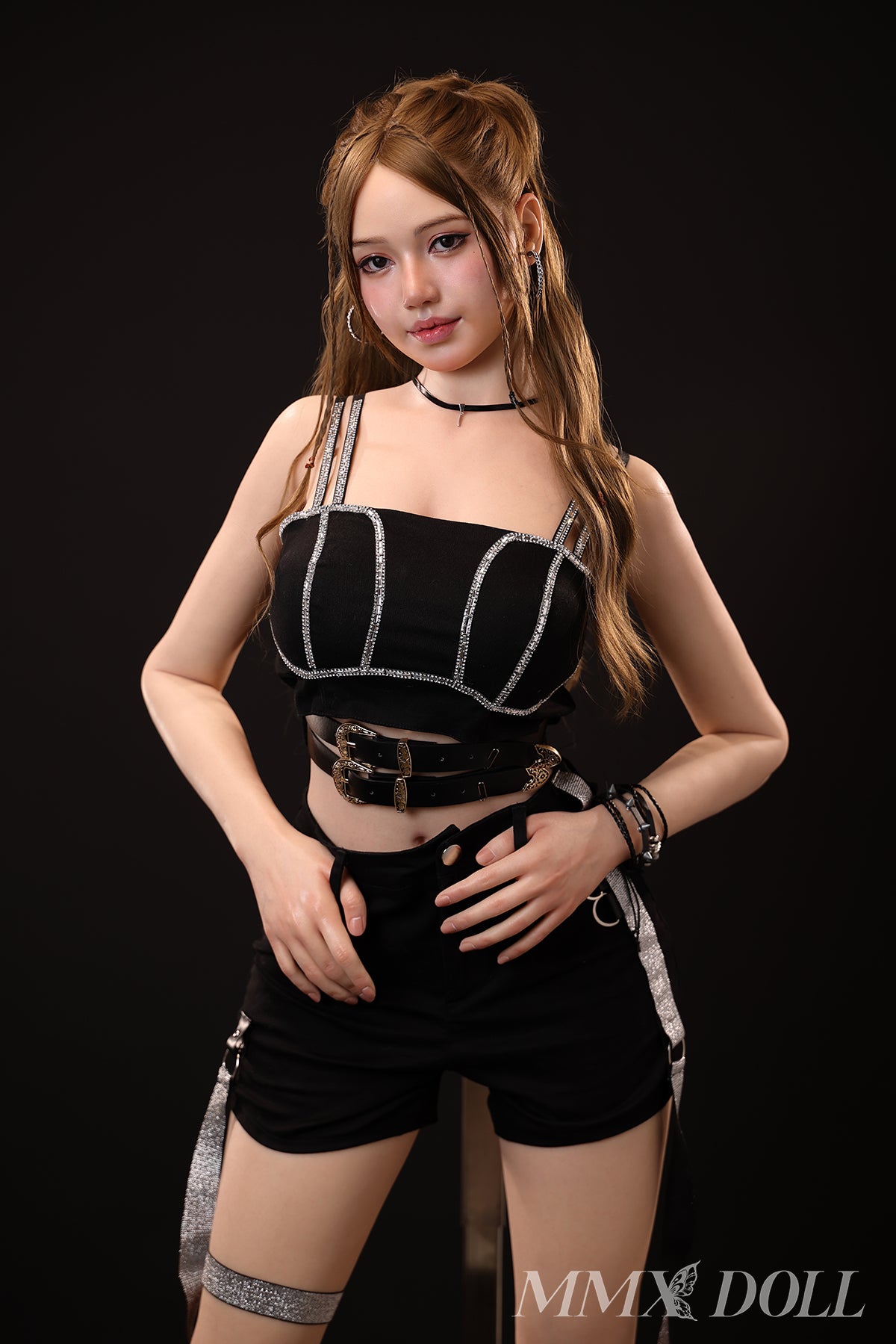 163cm (5ft4") Asian with Golden Hair Silicone Sex Doll - D-Cup – MengJie