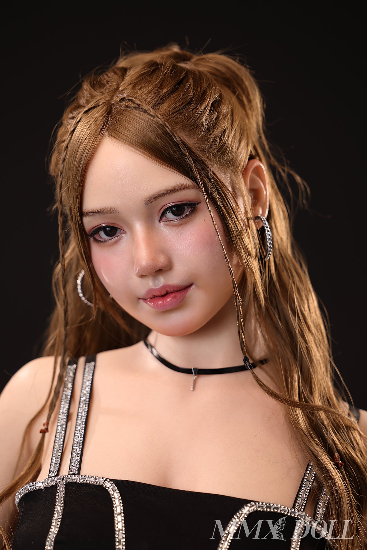 163cm (5ft4") Asian with Golden Hair Silicone Sex Doll - D-Cup – MengJie