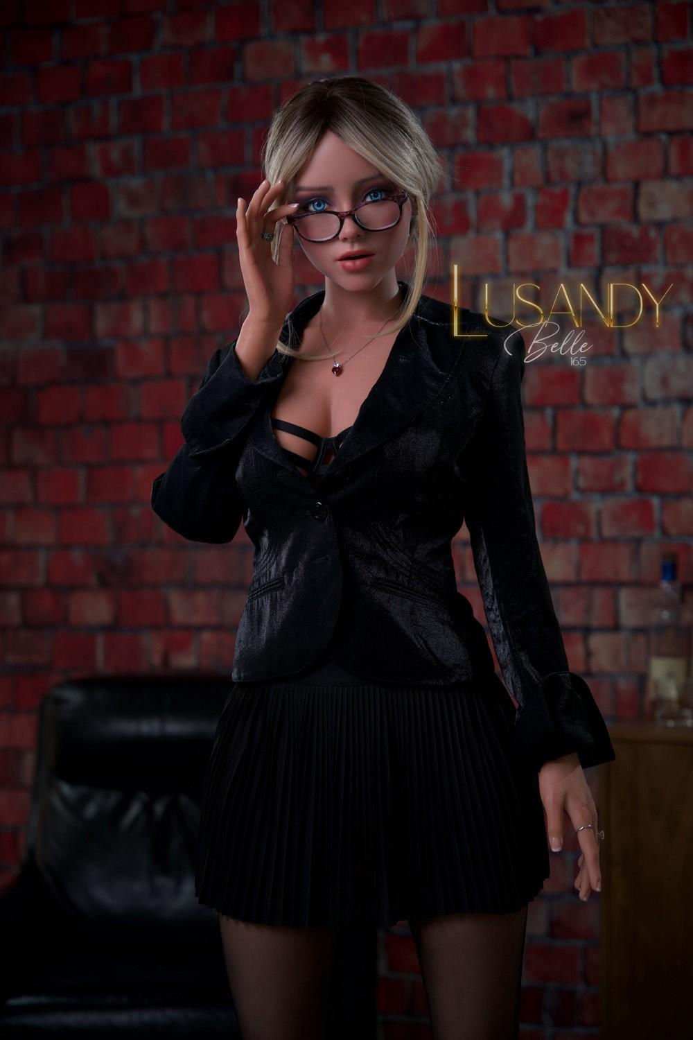 Lusandy Dolls 165cm (5ft5") Seductive in Corporate Attire Silicone Sex Doll - D-Cup - Belle
