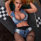Ridmii 152cm (4ft9") Lifelike Silicone Head TPE Body Sex Love Doll - Tessa
