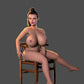 Ridmii 155cm (5ft1") Curve Big Breast Full Silicone Sex Doll - Freya