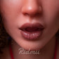 Ridmii 162cm (5ft3") Sexy Curly TPE Body Silicone Head Sex Doll - Anita