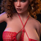 Ridmii 162cm (5ft3") Sexy Curly TPE Body Silicone Head Sex Doll - Anita