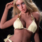 Ridmii 165cm (5ft4") Blonde Hybrid Silicone Head & TPE Body Sex Doll - Kendra