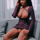 Ridmii 166cm (5ft5") Realistic Brunette Life Size Hybrid Love Sex Doll - Alisa