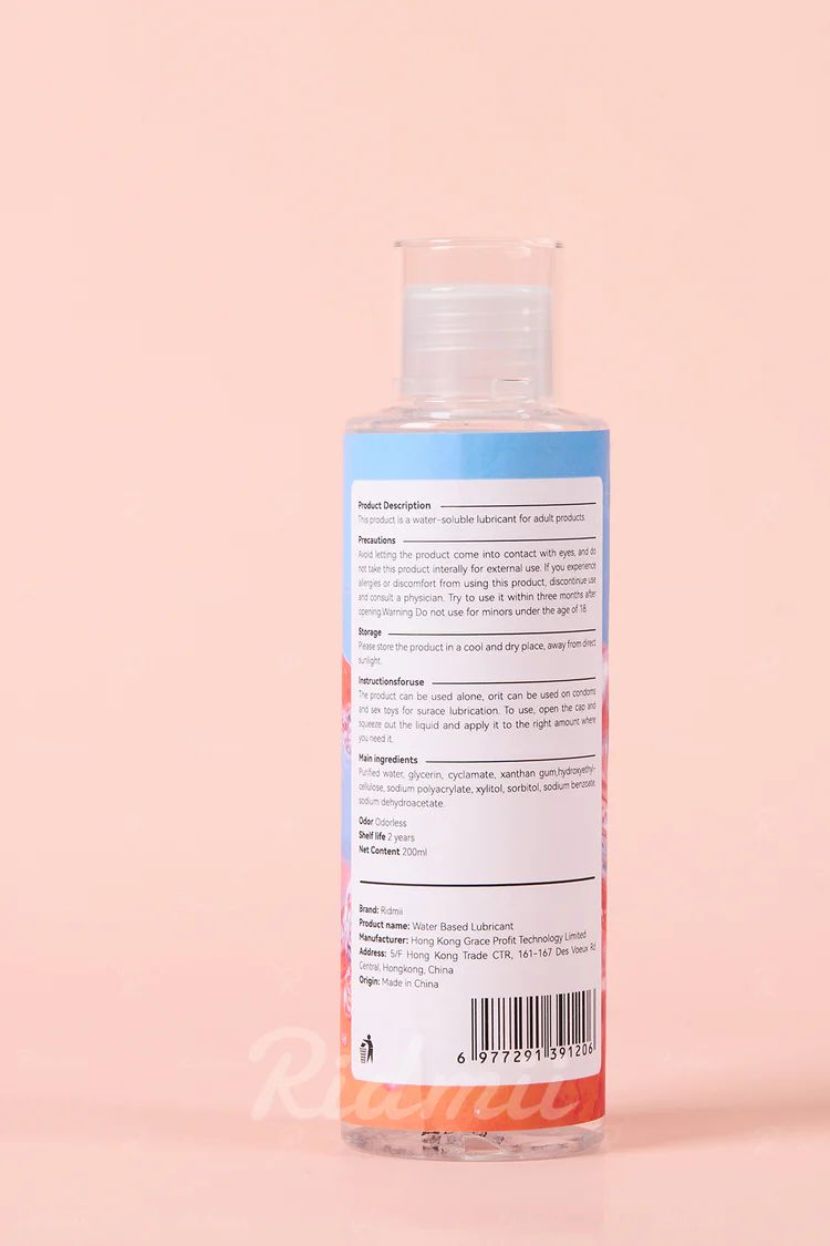 Ridmii Water Based Lubricant - Best Lubricant for Sex Dolls - Ridmii - In Stock | US Only