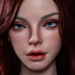 SE Dolls 107cm (3ft5”) Sexy Redhead Silicone Sex Torso- H-Cup - Scarlett Reed.A