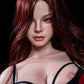 SE Dolls 107cm (3ft5”) Sexy Redhead Silicone Sex Torso- H-Cup - Scarlett Reed.A