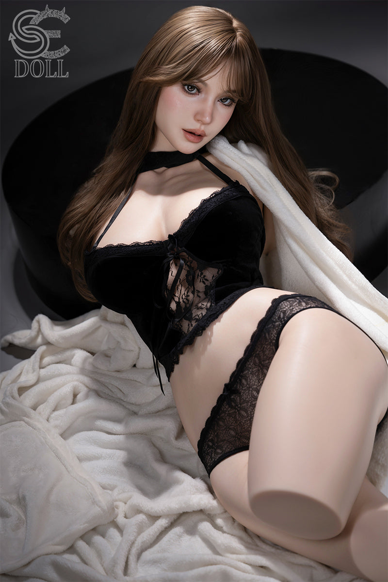SE Dolls 114cm (3ft7”) Busty Silicone Sex Torso- F-Cup - Isla Kane.A