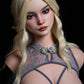 SE Dolls 114cm (3ft7”) Sexy Blonde Silicone Sex Torso- F-Cup - Isla Kane.A