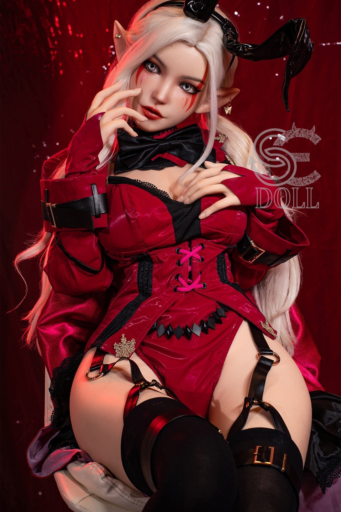 SE Dolls 155cm (5ft1') D-Cup Blonde Cosplay Silicone Pro Sex Doll - Aryana.A [In Stock USA]