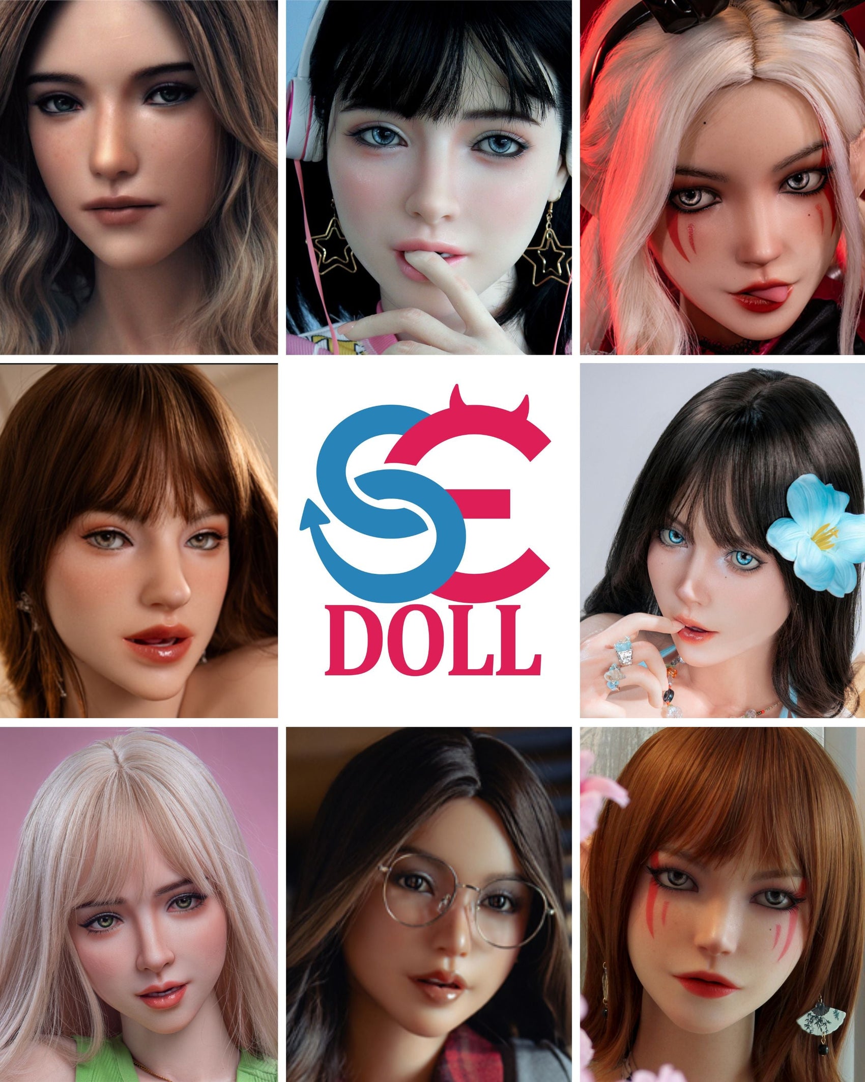 SE Dolls SE Doll ROS Silicone Heads