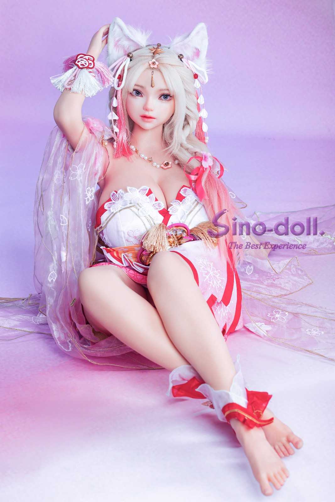 Sino Doll 143cm (4ft8") Huge Breasts Full Platinum Silicone - Soft-Max – Linmo