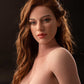 156cm (5ft 1") Auburn Blue Eyed Sexy Doll - E-Cup - Amy, Starpery, , Sexy Real Sex Dolls