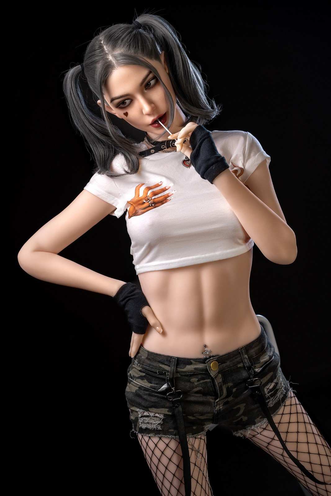 SY Dolls 173cm (5f8") Gothic Sex Doll with Movable jaw  - In Stock | Europe Only