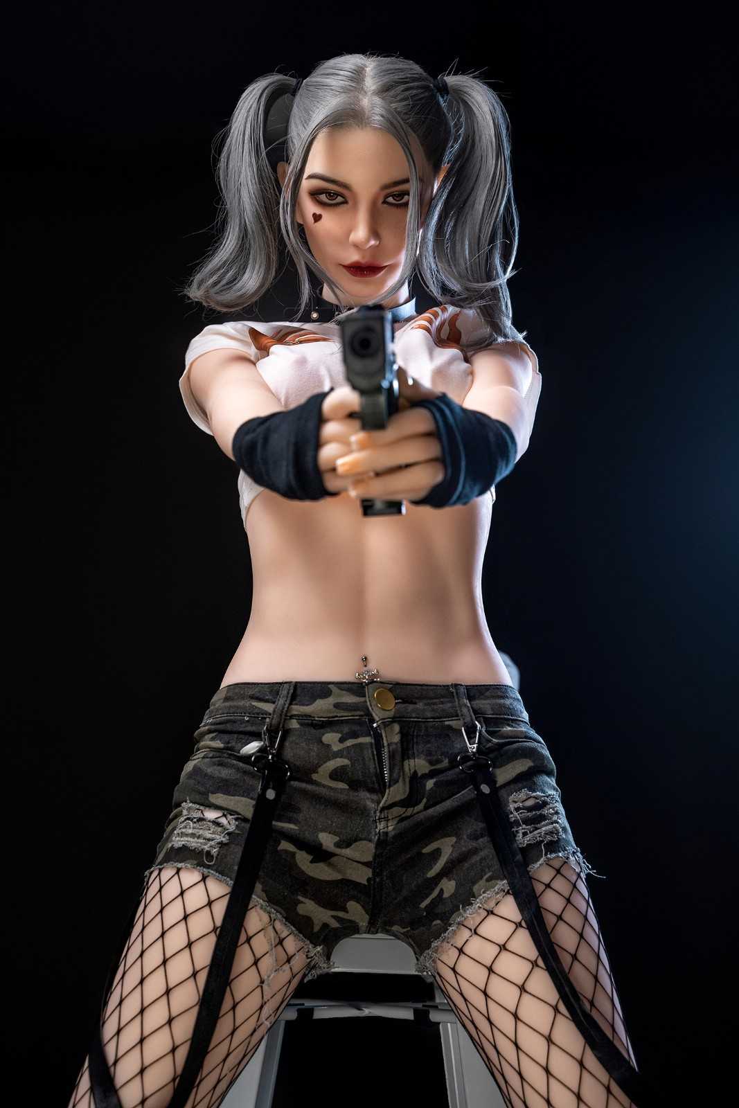 SY Dolls 173cm (5ft8") Gothic Sex Doll with Movable jaw - In Stock | US Only