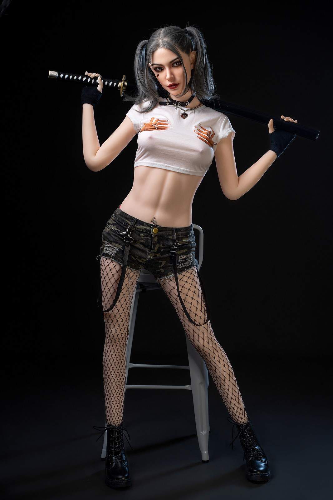 SY Dolls 173cm (5ft8") Gothic Sex Doll with Movable jaw - In Stock | US Only
