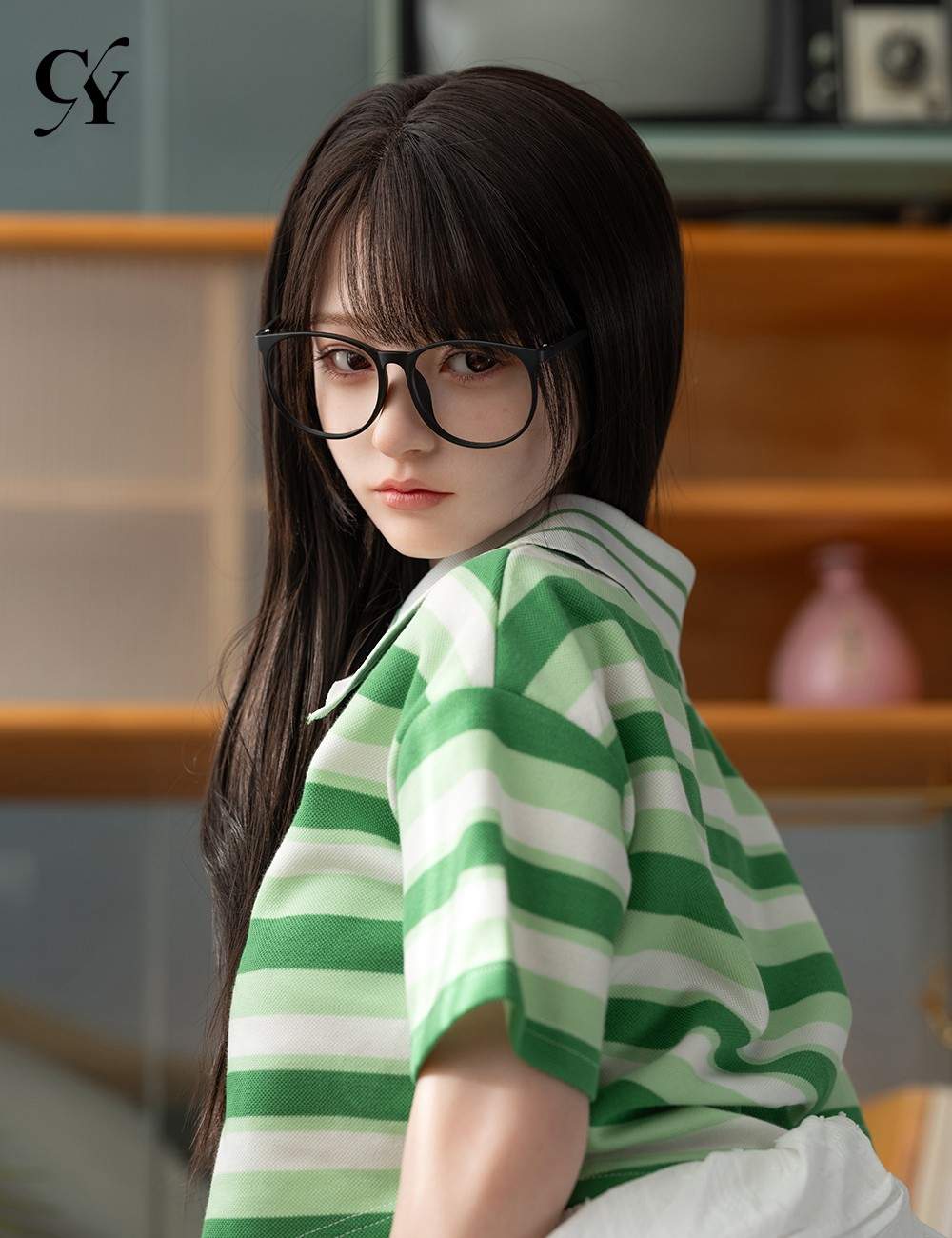 TOP CY Doll 157cm (5ft2") Asian Silicone Sex Doll - D-Cup - Shuyu
