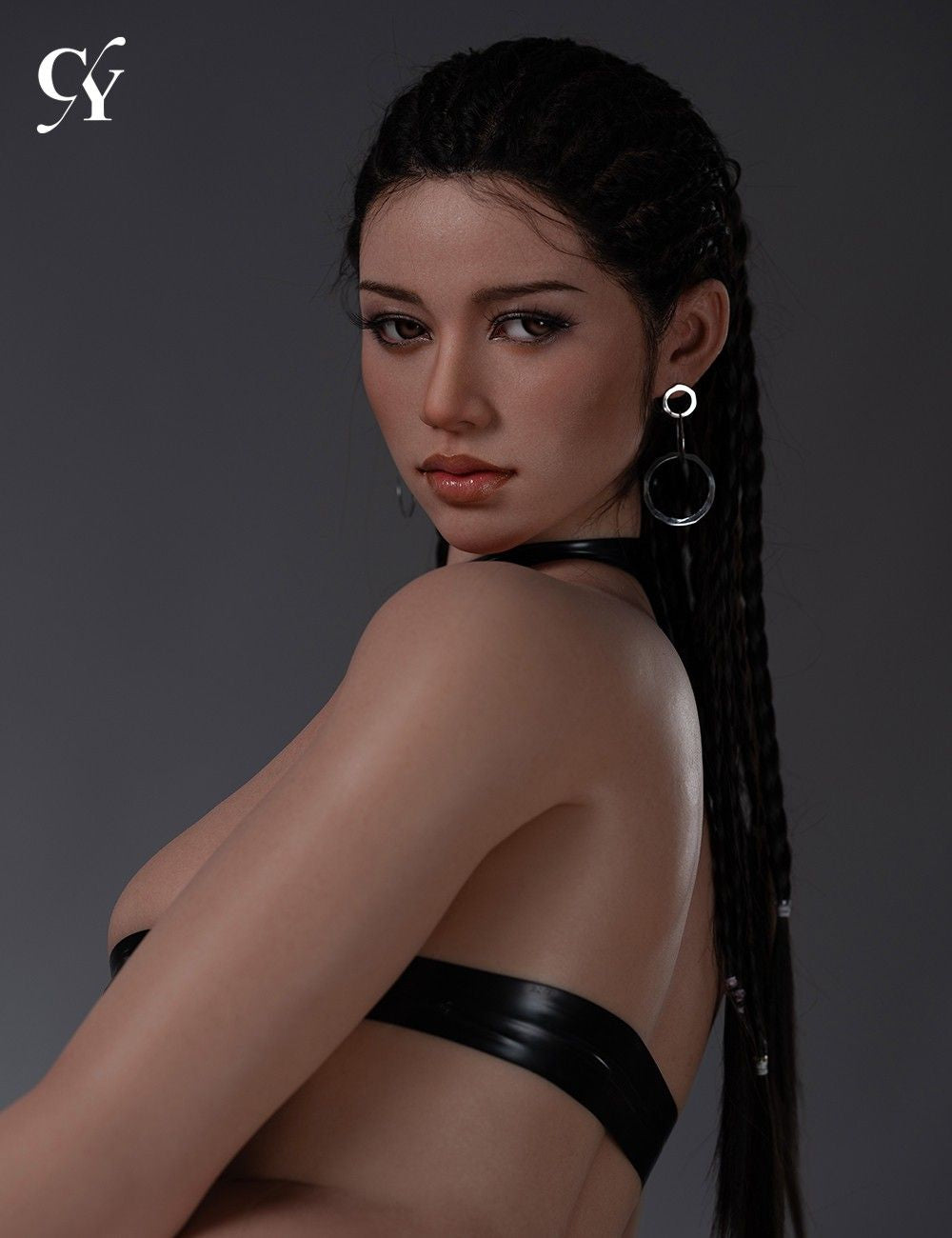 TOP CY Doll 170cm (5ft7') D-Cup Make Your Own Silicone Sex Doll - Amber